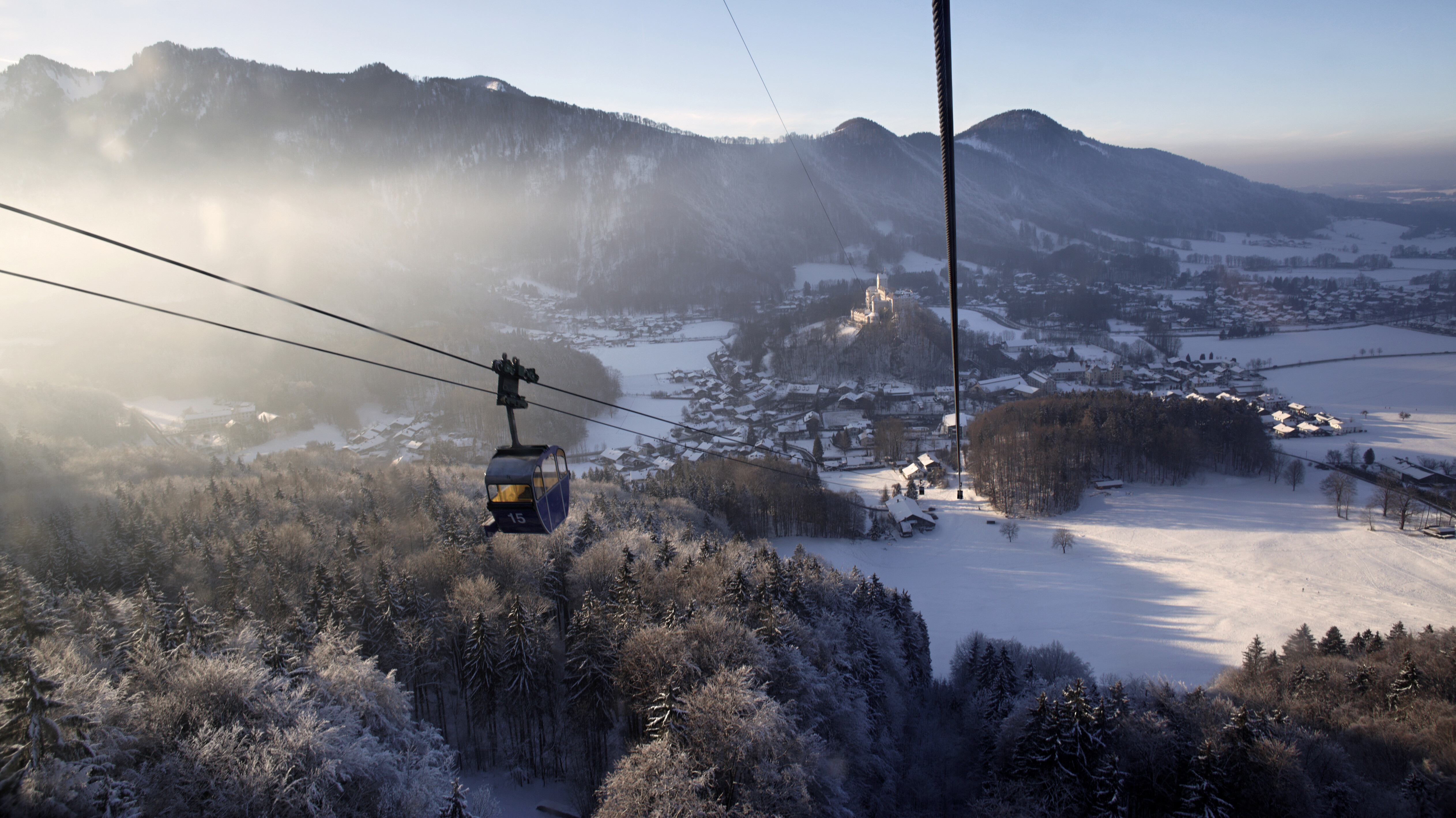 Kampenwandbahn im Winter